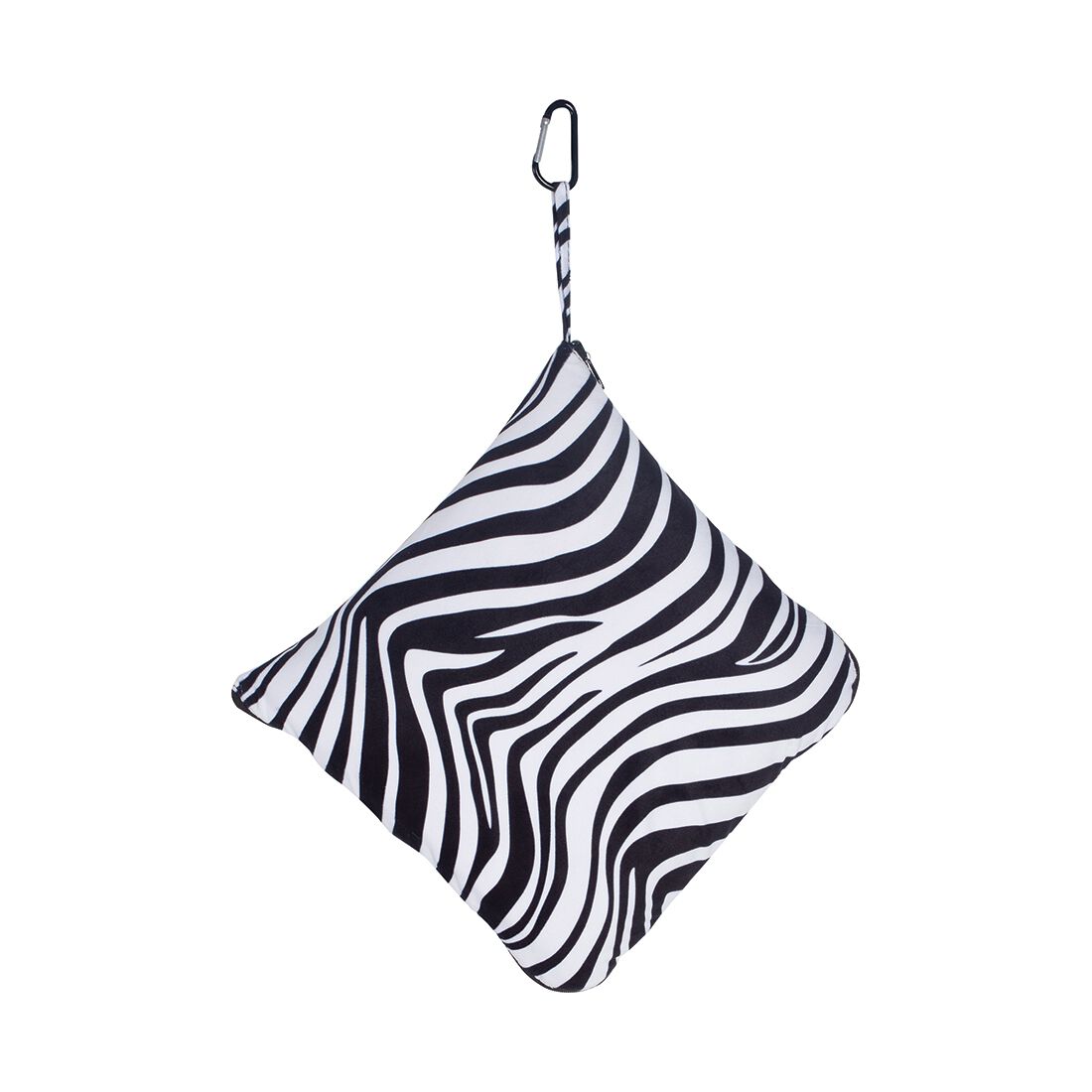 Cabin Crew Blanket and Cushion - Black/White/Lilac, , scanz_hi-res