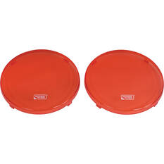 Ridge Ryder Driving Light Red Lens Cover Suits 180mm, , scanz_hi-res