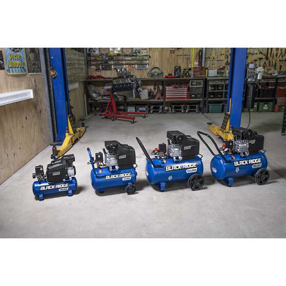 Blackridge Air Compressor 2.5HP  Direct Drive Hi Flow 40 Litre tank, , scanz_hi-res