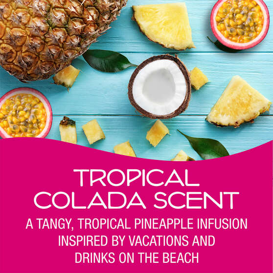 California Scents Novelty Sun Spinner Car Air Freshener Vent Clip, Tropical Colada Scent, , scanz_hi-res