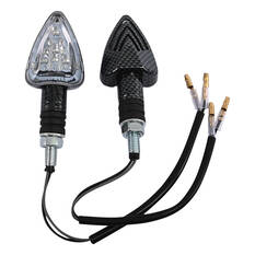 Enduralight Motorcycle Indicator Carbon LED 2pk, , scanz_hi-res