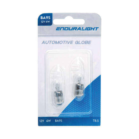 ENDURALIGHT Automotive Globes - Dash/ Numberplate T8.5MM 12V, 4W, BA9S, , scanz_hi-res