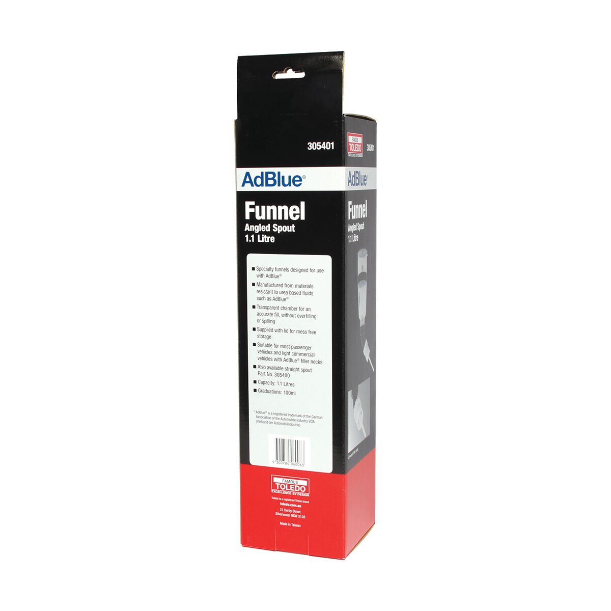 Toledo AdBlue Funnel with angled neck, , scanz_hi-res