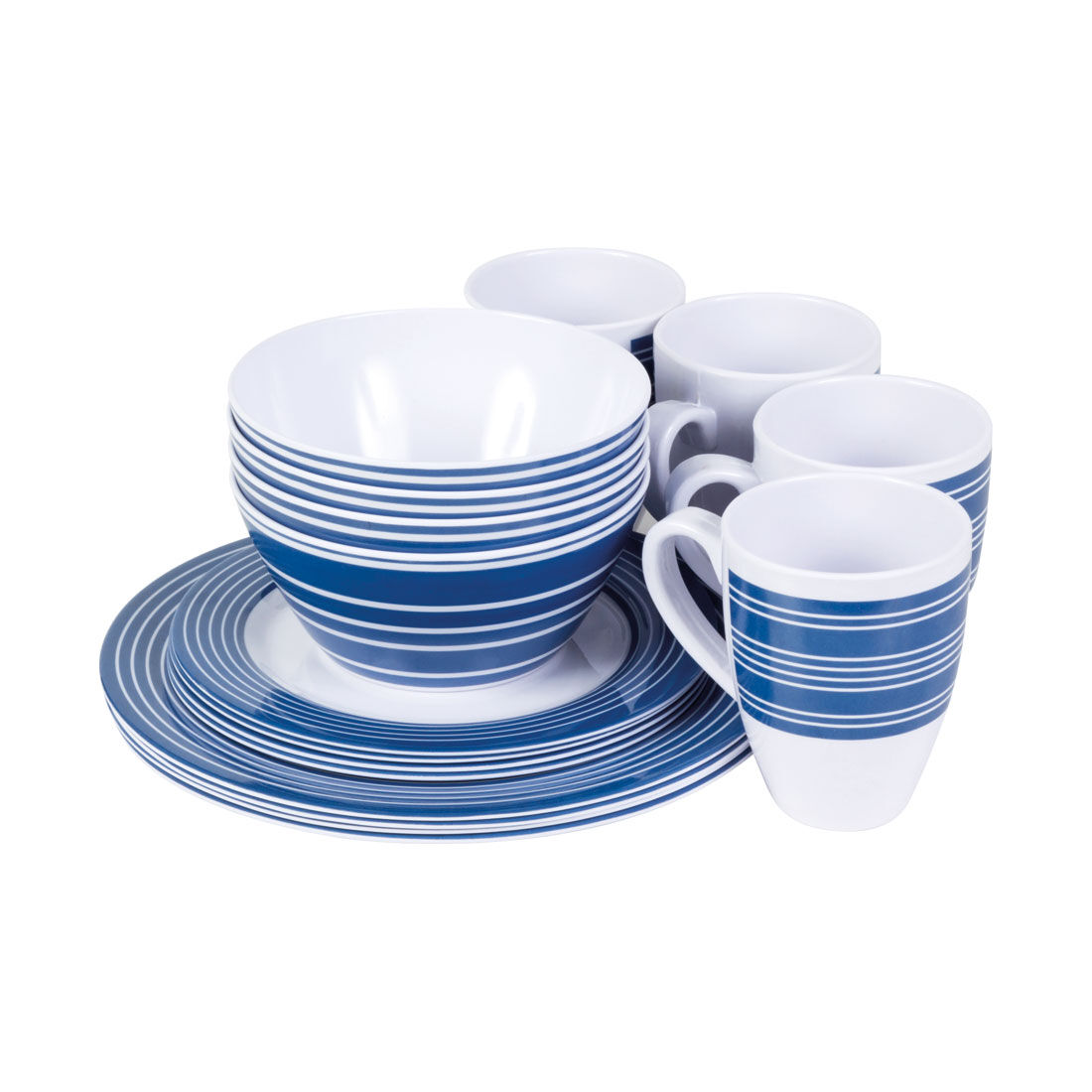 Campfire Melamine Nautical Set 16 Piece, , scanz_hi-res