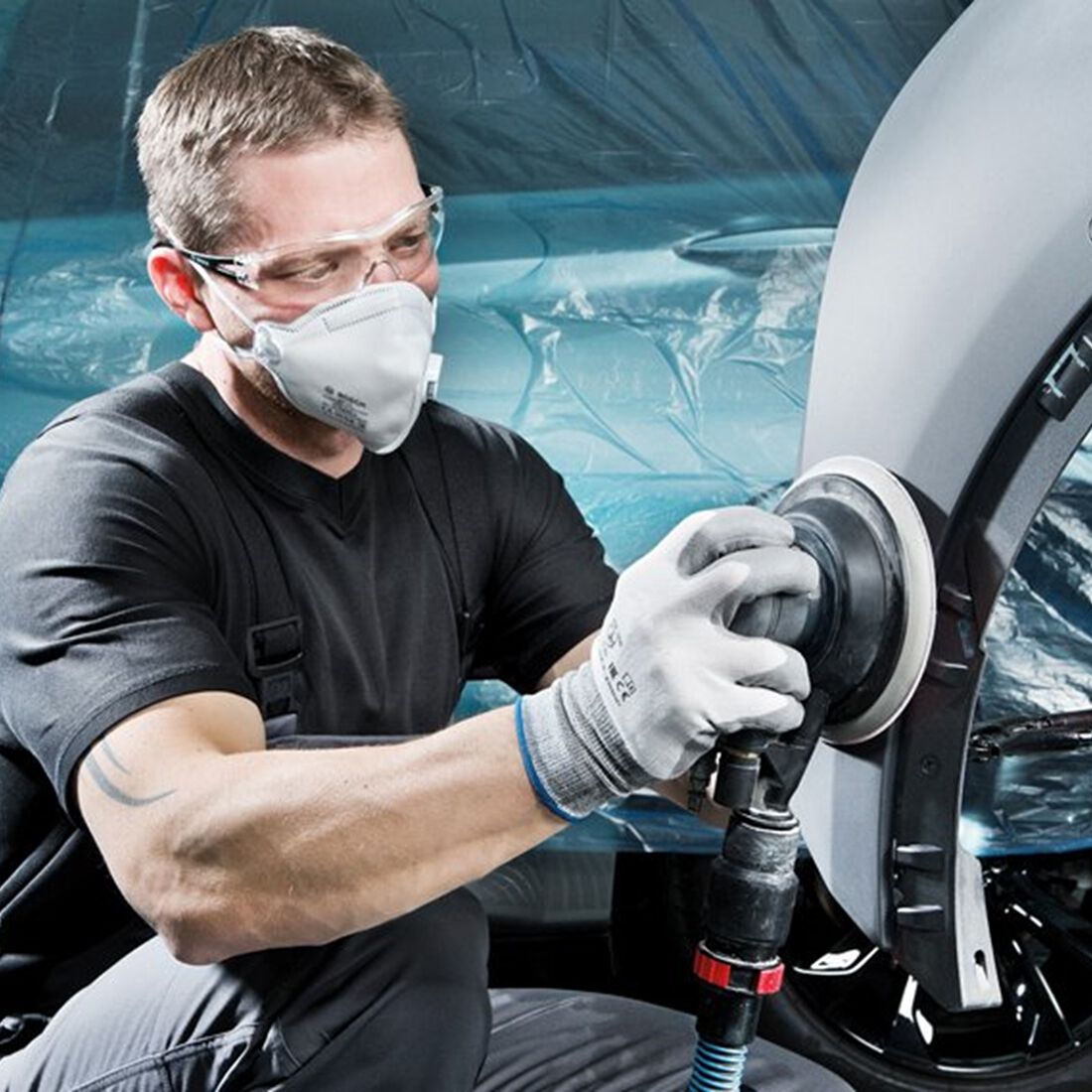 SIA Abrasives 150mm Premium Wet & Dry Sanding Disc, 1950 Series, 8 Hole, 1500 Grit, 5 Pack, , scanz_hi-res