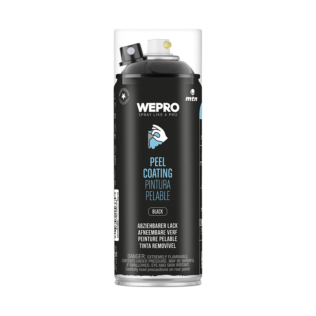 MTN Pro Removable Peel Coating - Black 400mL, , scanz_hi-res