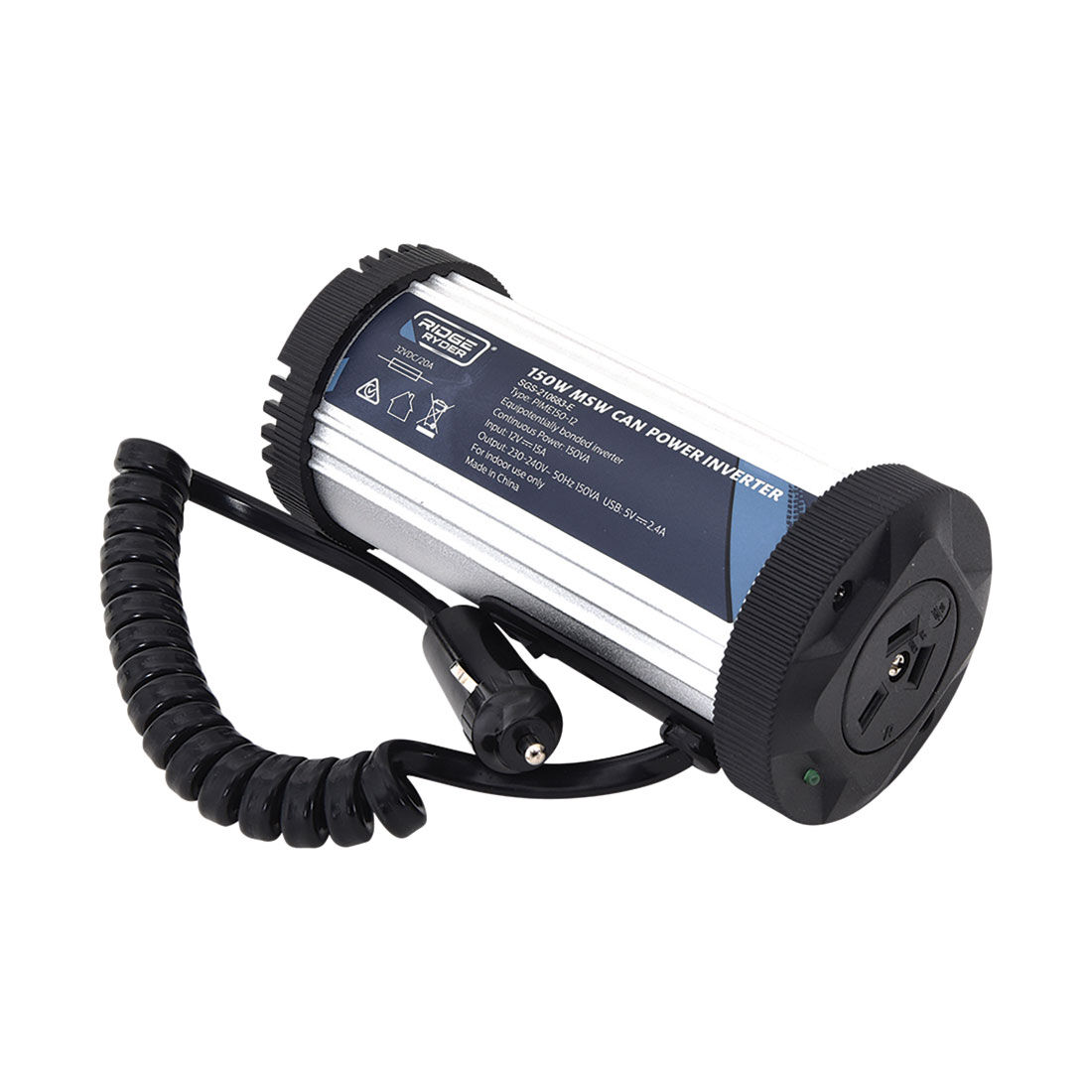 Ridge Ryder Modified Sine Wave Can Power Inverter 150W, , scanz_hi-res