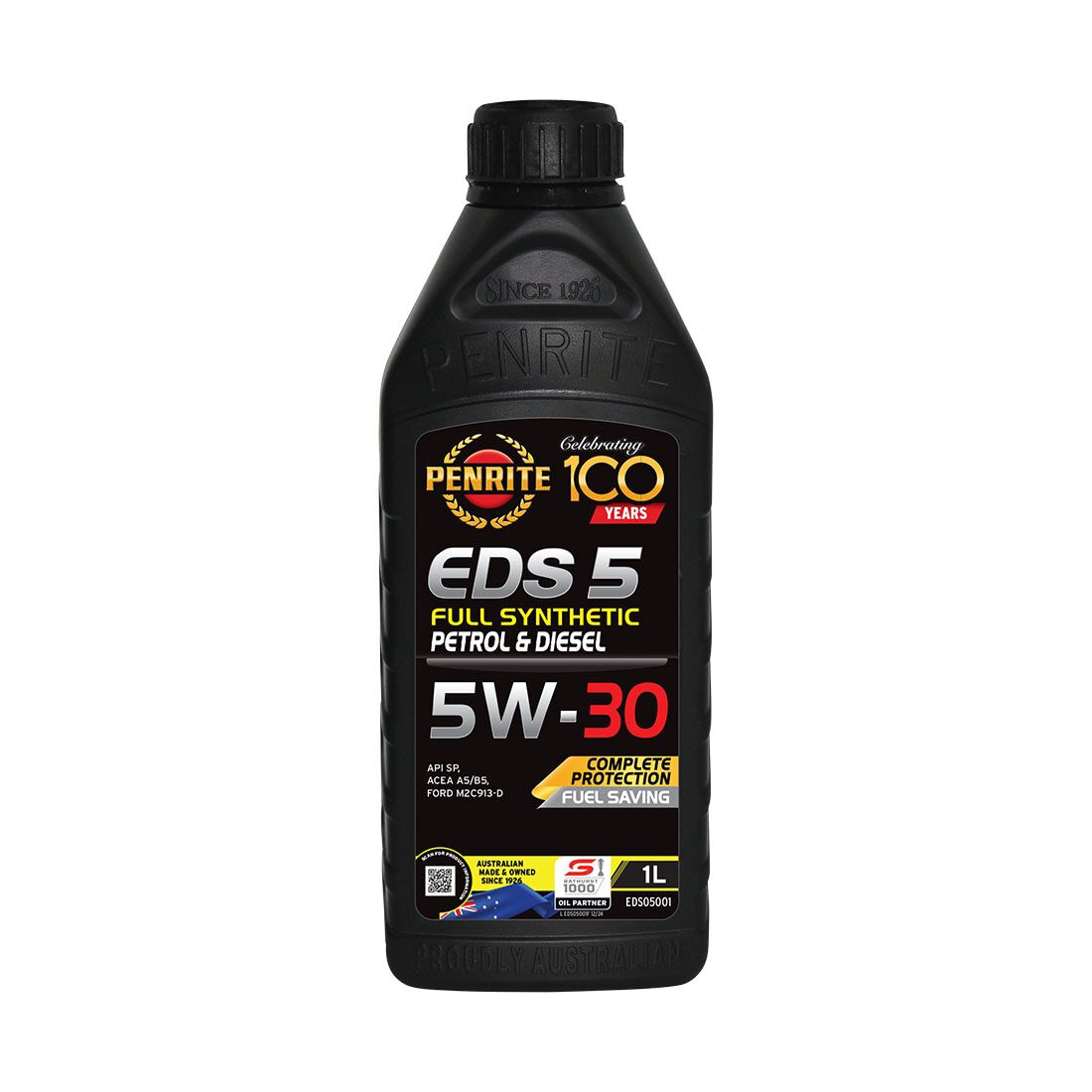 Penrite Full Synthetic Engine Oil -  5W-30 1 Litre, , scanz_hi-res