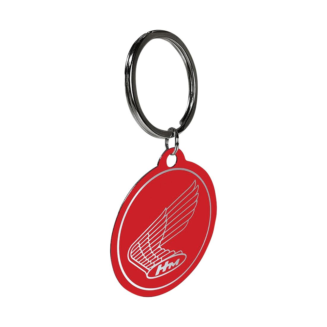 Nostalgic-Art Round Metal Keyring Honda Motorcycle Logo, , scanz_hi-res