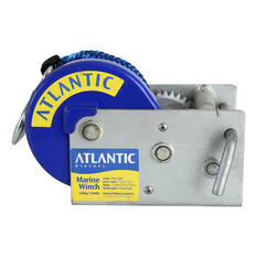 Atlantic Marine Winch 15:1/5:1/1:1 Dyneema Snap Hook 7.5m 1500kg, , scanz_hi-res