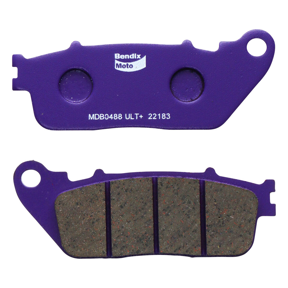 Bendix Ultimate+ Motorcycle Disc Brake Pads - MDB0488-ULT+, , scanz_hi-res