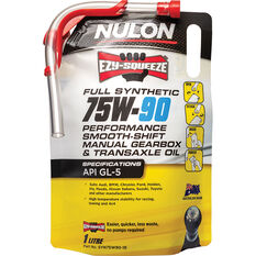NULON EZY-SQUEEZE Performance Smooth Shift Manual Gearbox & Transaxle Oil - 75W-90, 1 Litre, , scanz_hi-res