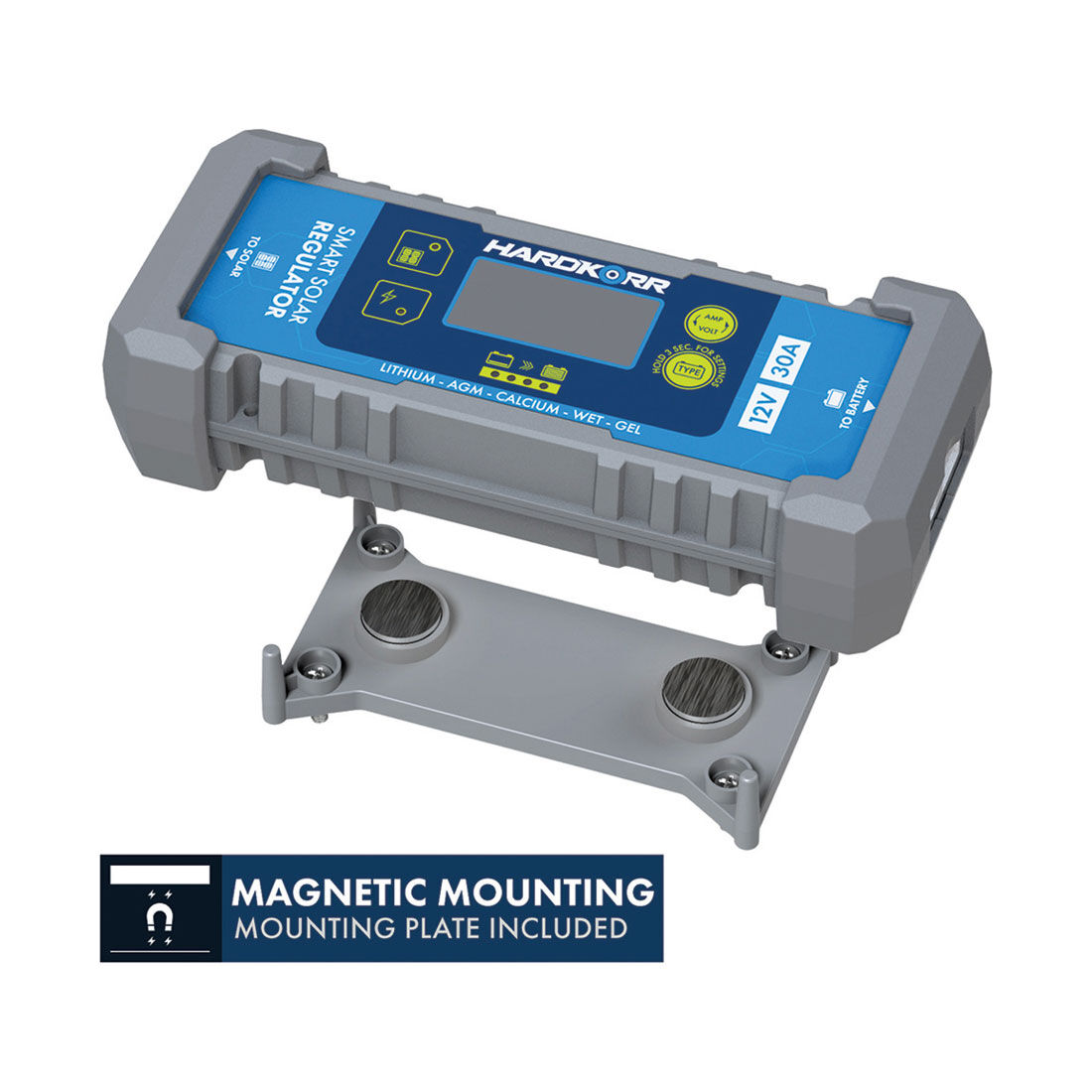 Hardkorr 30A 6 Stage PWM Solar Regulator, , scanz_hi-res