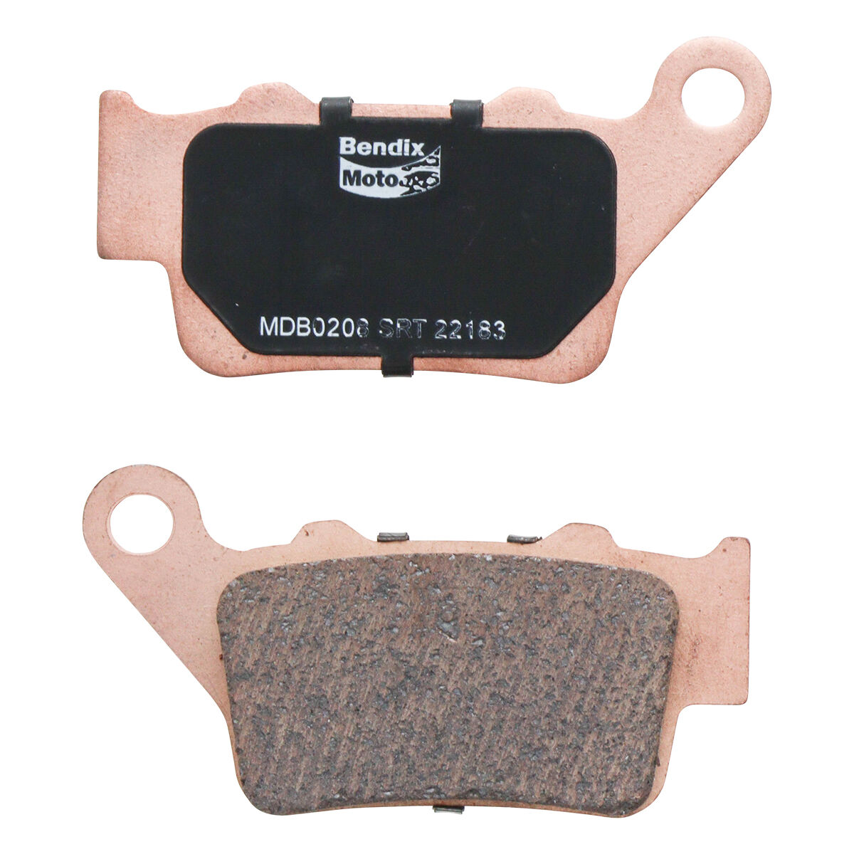 Bendix Street Road Track Motorcycle Disc Brake Pads - MDB0208-SRT, , scanz_hi-res