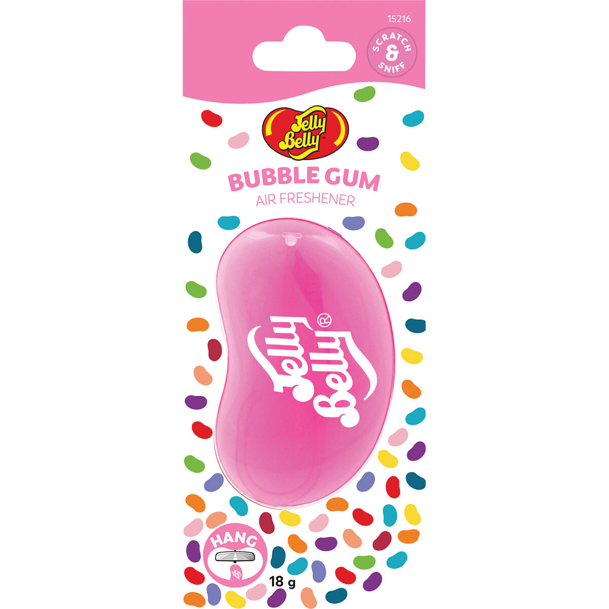 Jelly Belly 3D Air Freshener - Bubble Gum, , scanz_hi-res