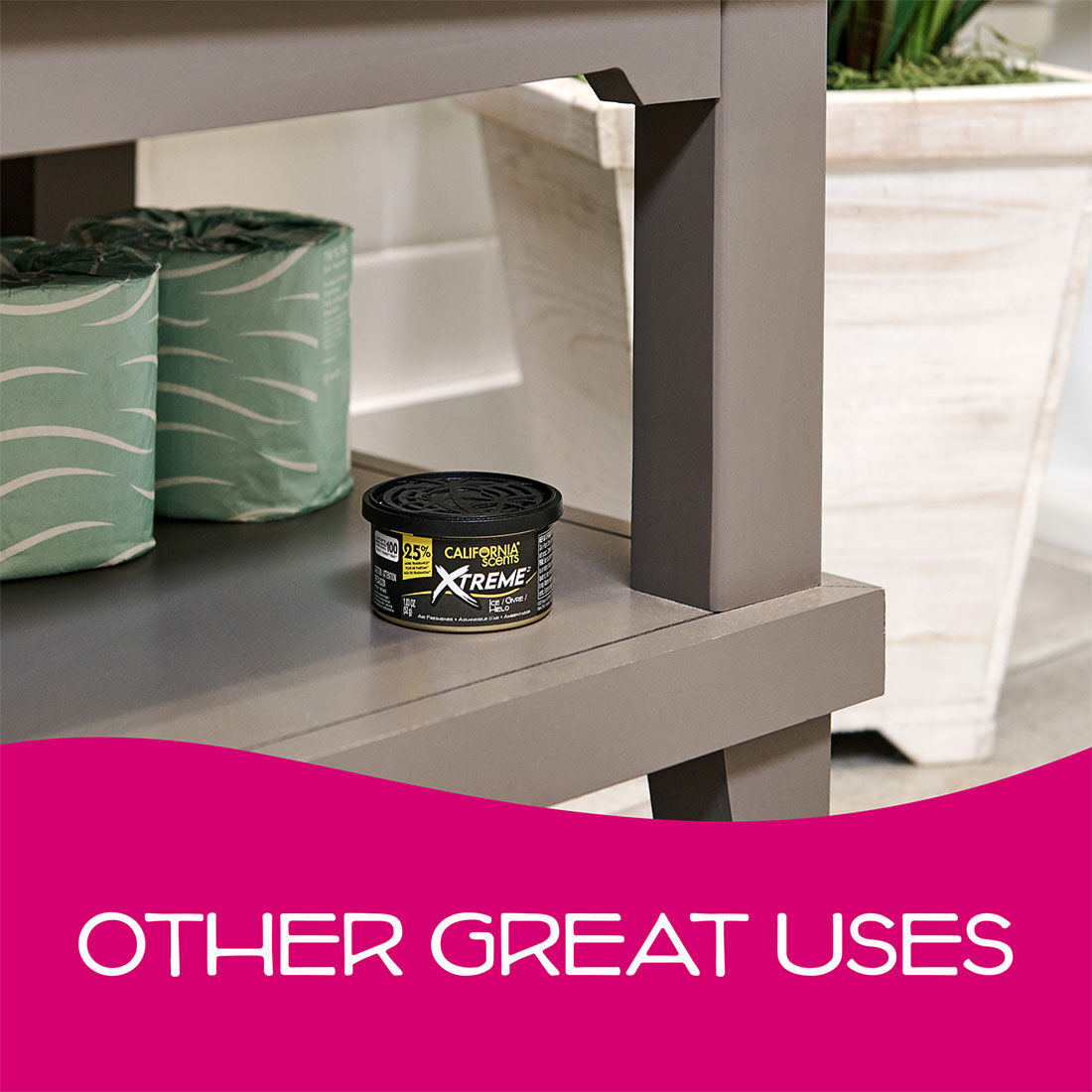 California Scents Xtreme Can Ice Car Air Freshener 52g, , scanz_hi-res