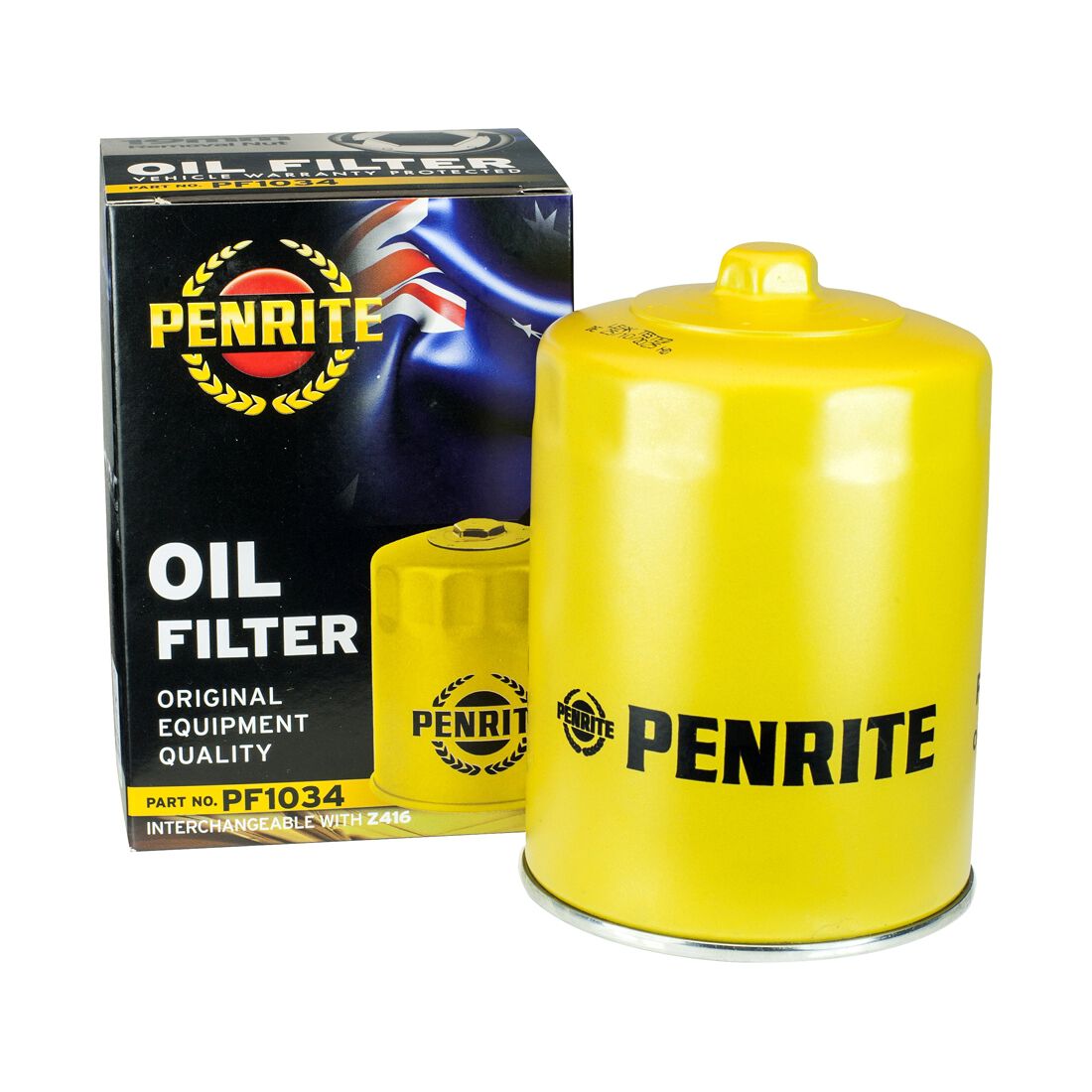 Penrite Oil Filter PF1034 (Interchangeable with Z416 & Z502), , scanz_hi-res