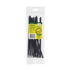 Tridon 316 Stainless Steel Cable Ties - Black Epoxy Coated, 200mm x 8mm, 10 Pack - CT316-208HD, , scanz_hi-res