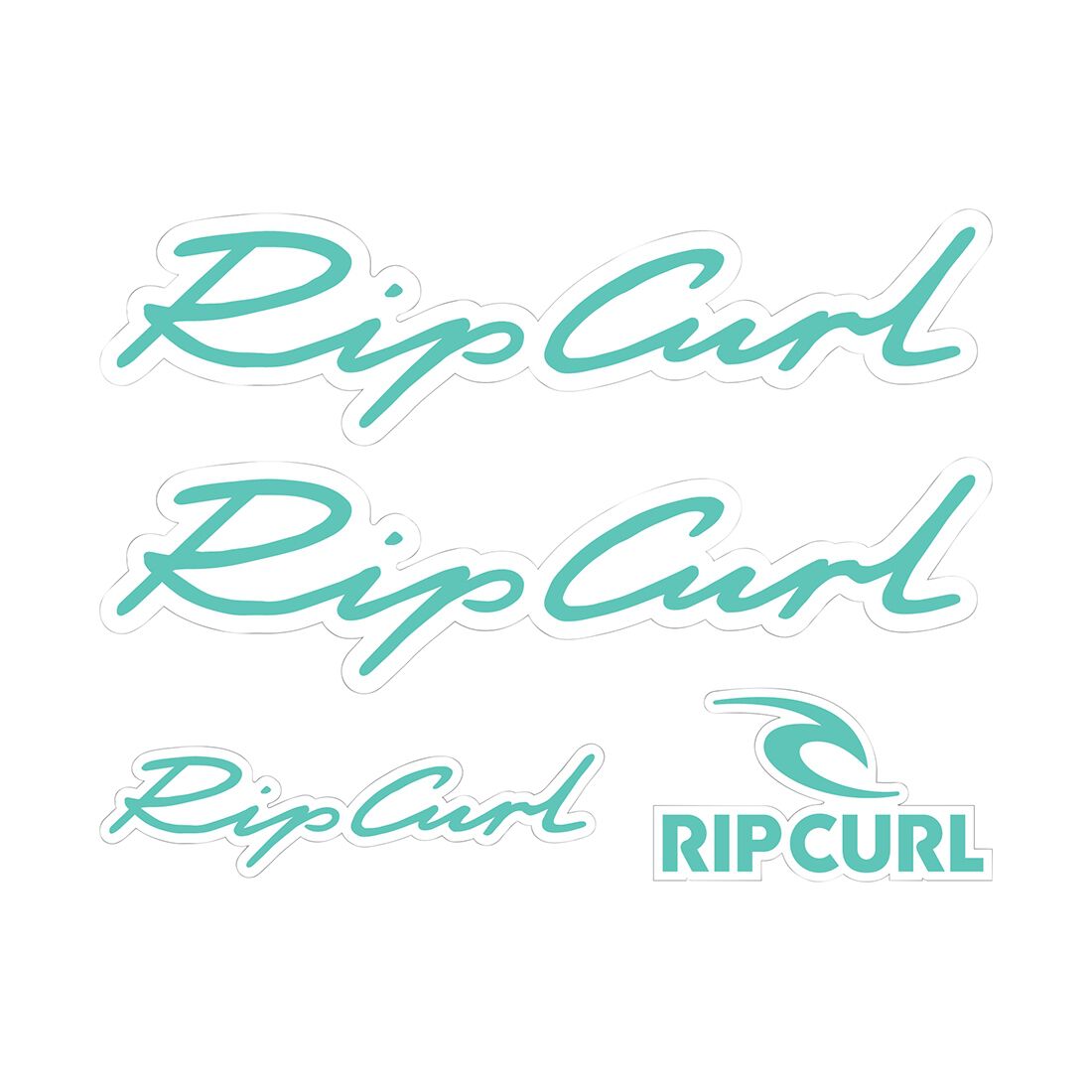 Rip Curl Script Sticker, , scanz_hi-res