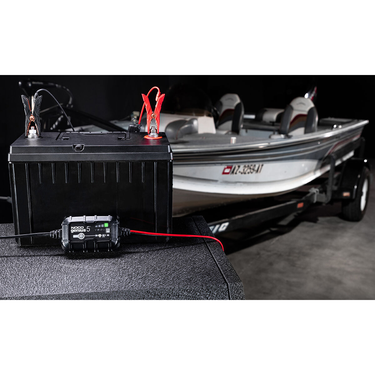 NOCO Genius 5 Battery Charger 6V/12V 5 Amp, , scanz_hi-res