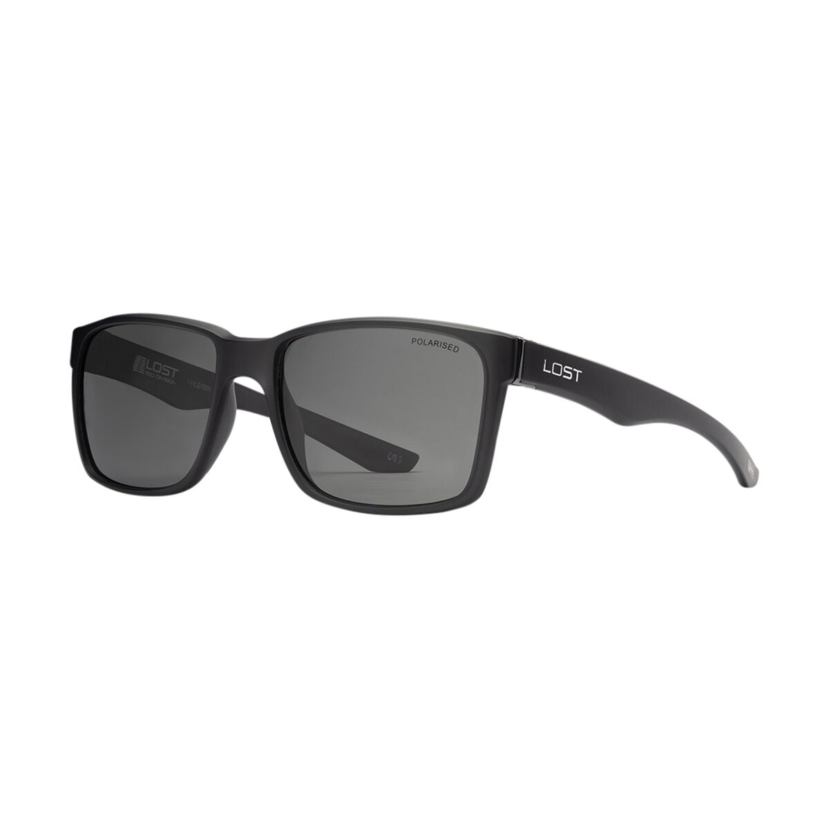 LOST Sunglasses Silverstone Polarised Matt Xtal Black, , scanz_hi-res