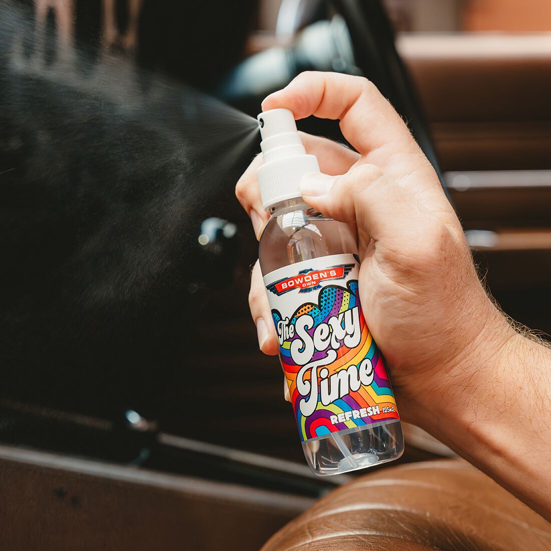 Bowden's Own Spray Air Freshener - Sexy Time 125mL, , scanz_hi-res