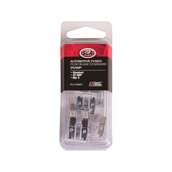 Sca Fuse Blade 25 Amp Supercheap Auto New Zealand