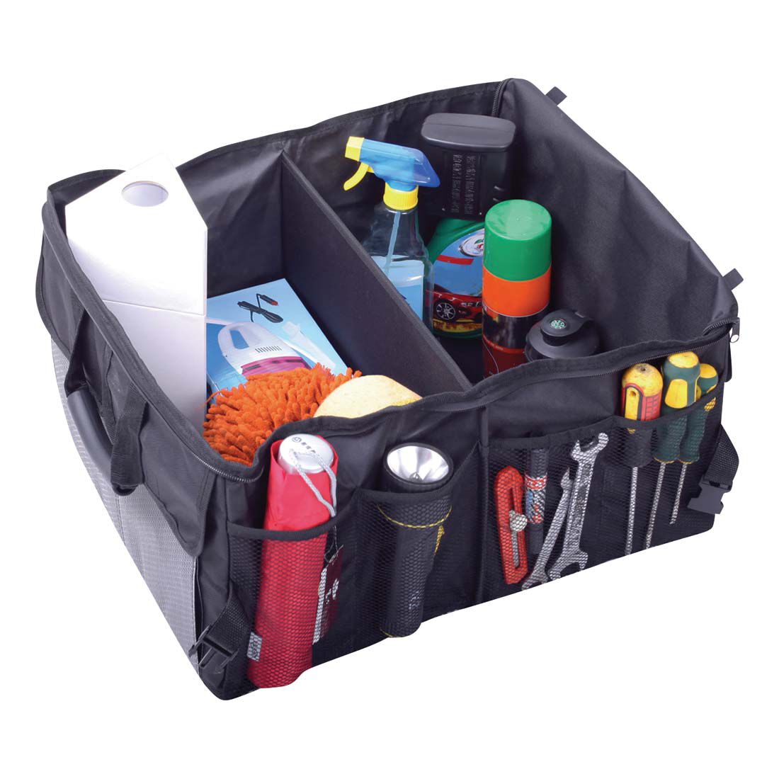 Cabin Crew Repreve Double Boot Organiser Black, , scanz_hi-res