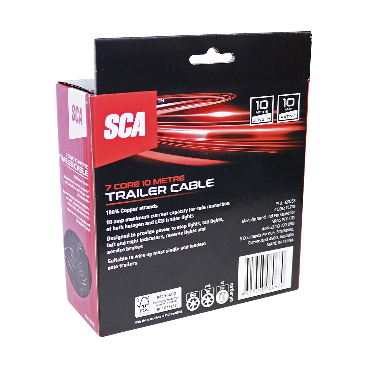 SCA Trailer Wire 10m 7 Core, , scanz_hi-res
