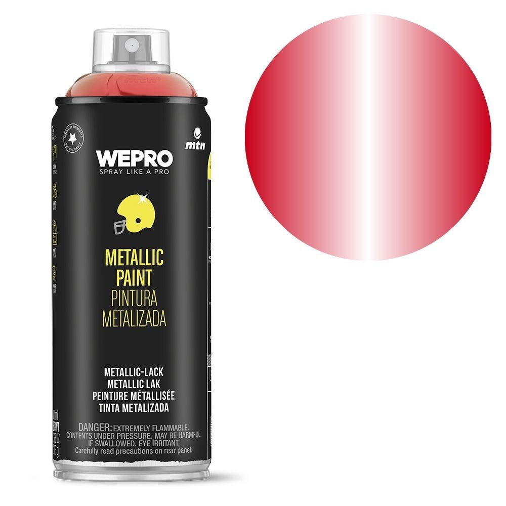 MTN Pro Metallic Red Spray Paint 400mL, , scanz_hi-res