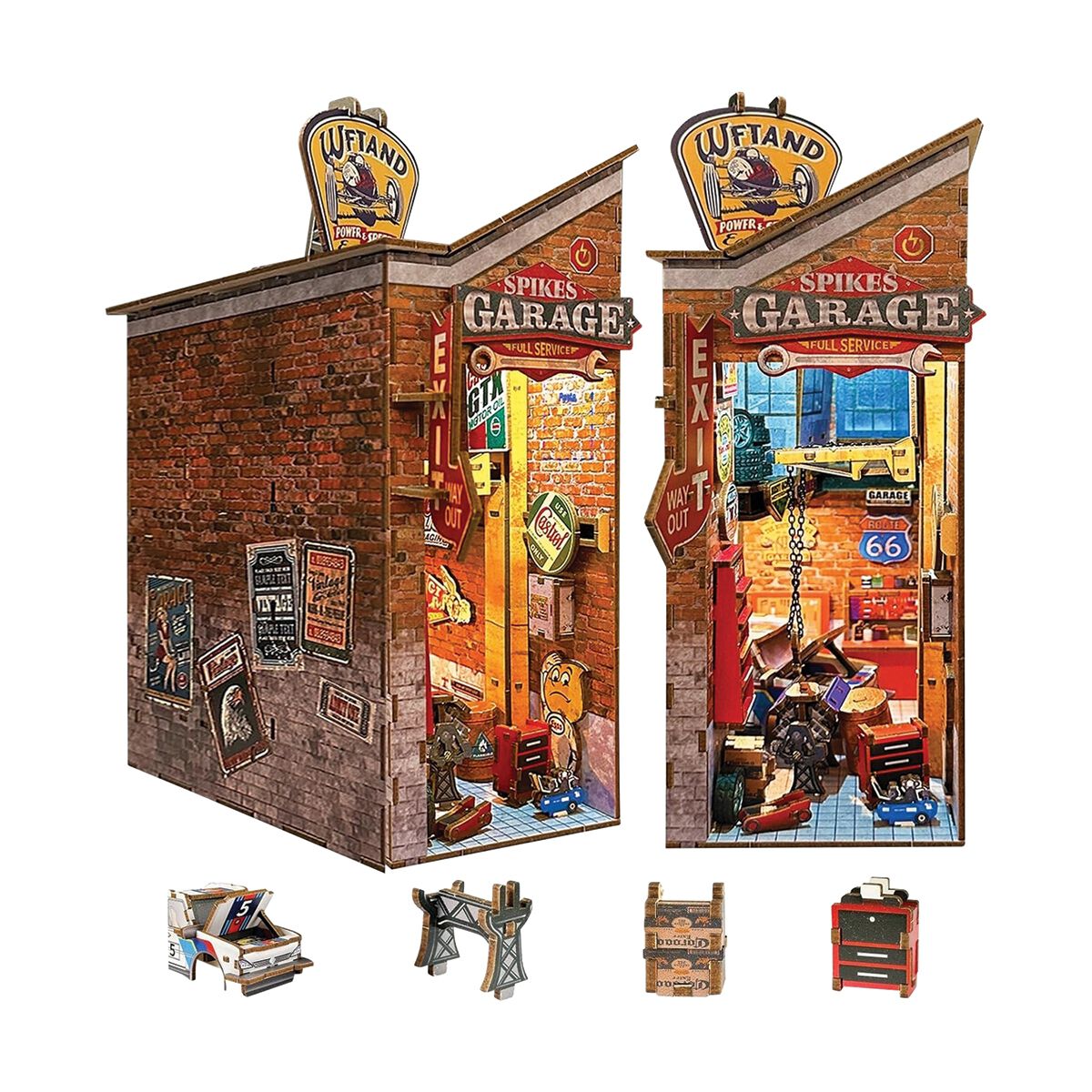 Garage Book Nook Puzzle Kit, , scanz_hi-res