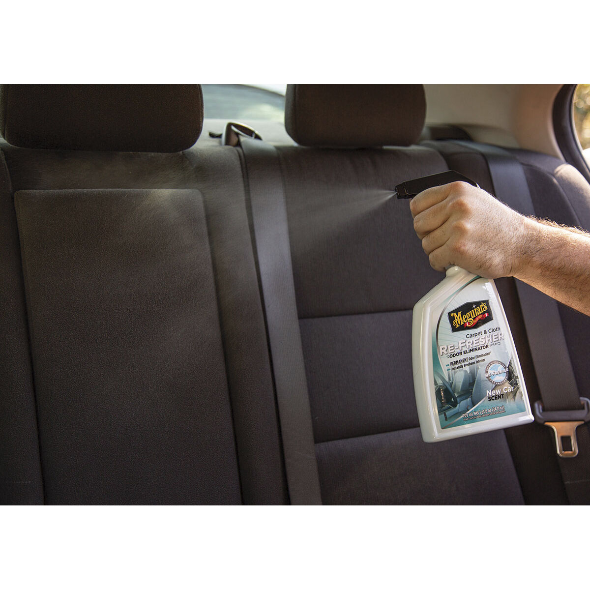 Meguiar's Carpet & Cloth Re-Fresher Odour Elimnator - 709mL, , scanz_hi-res