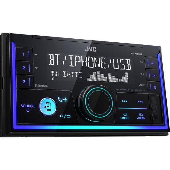 Jvc Double Din Media Player With Bluetooth And Usb Kw X830bt Supercheap Auto New Zealand