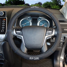 Rip Curl The Search Neoprene Steering Wheel Cover & Seat Belt Buddie Set Black, , scanz_hi-res