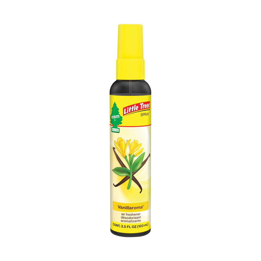 Little Trees Spray Air Freshener Vanillaroma 103mL, , scanz_hi-res