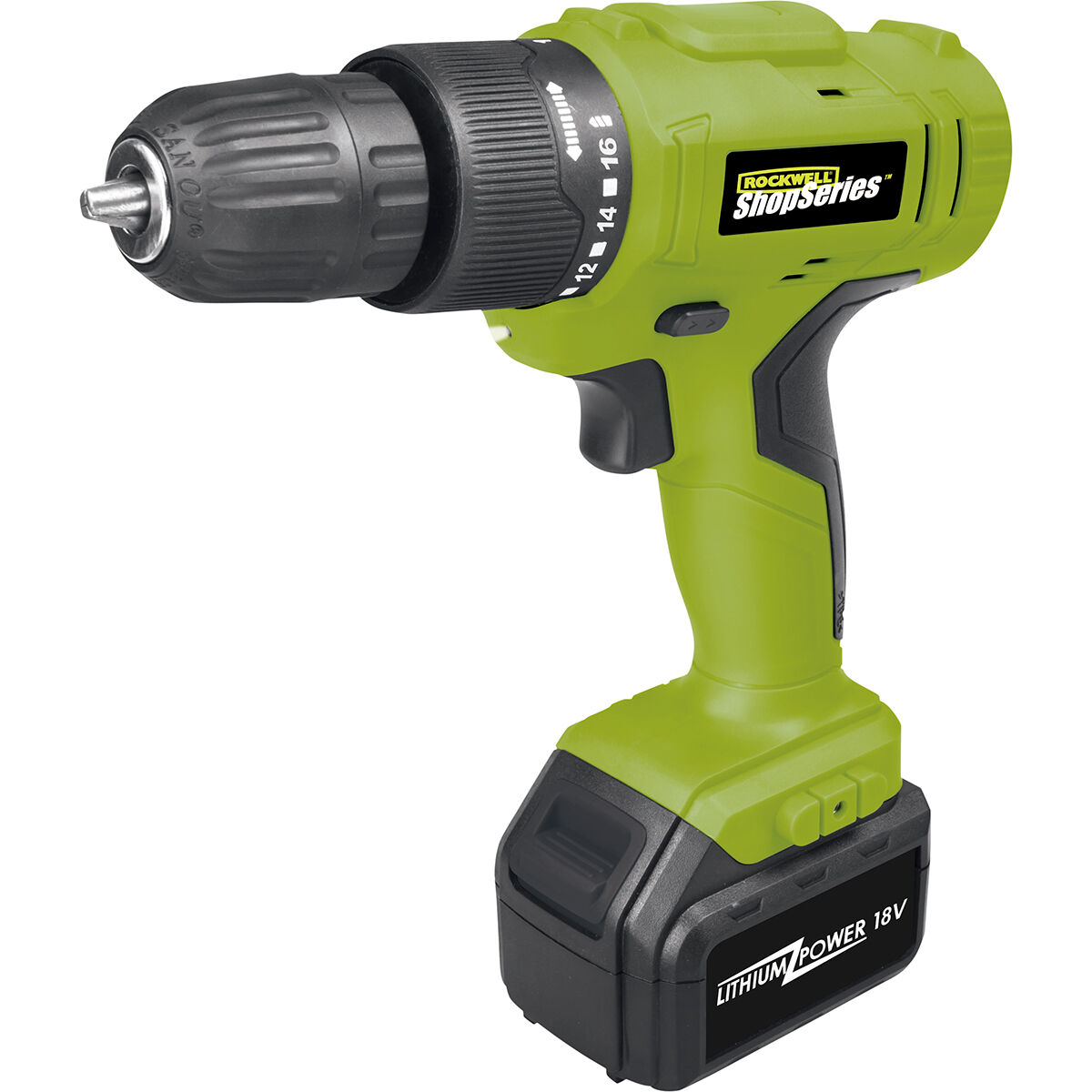 Rockwell drill clearance