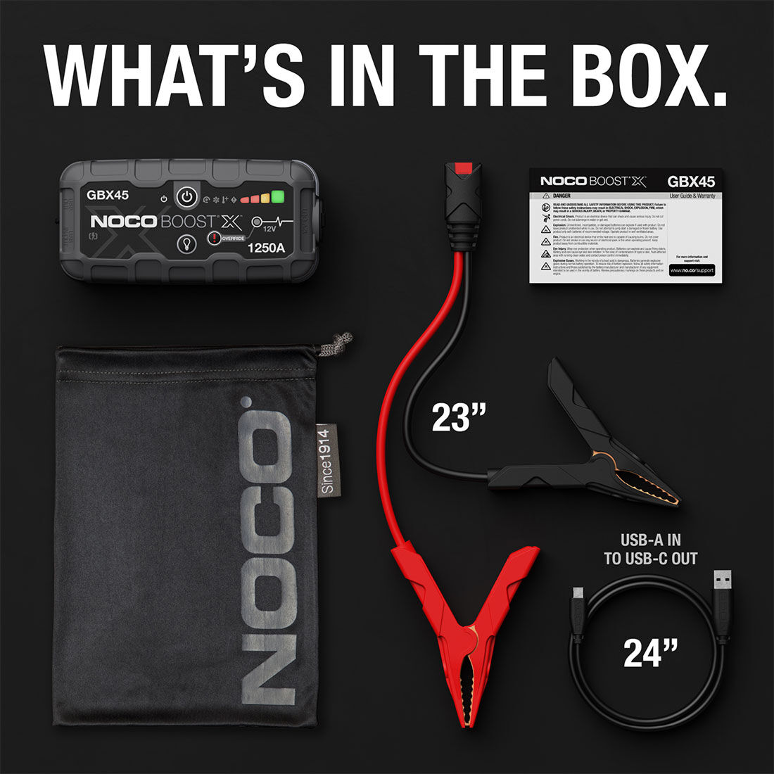 NOCO Ultrasafe Boost X Lithium Jump Starter 1250A 12V, , scanz_hi-res