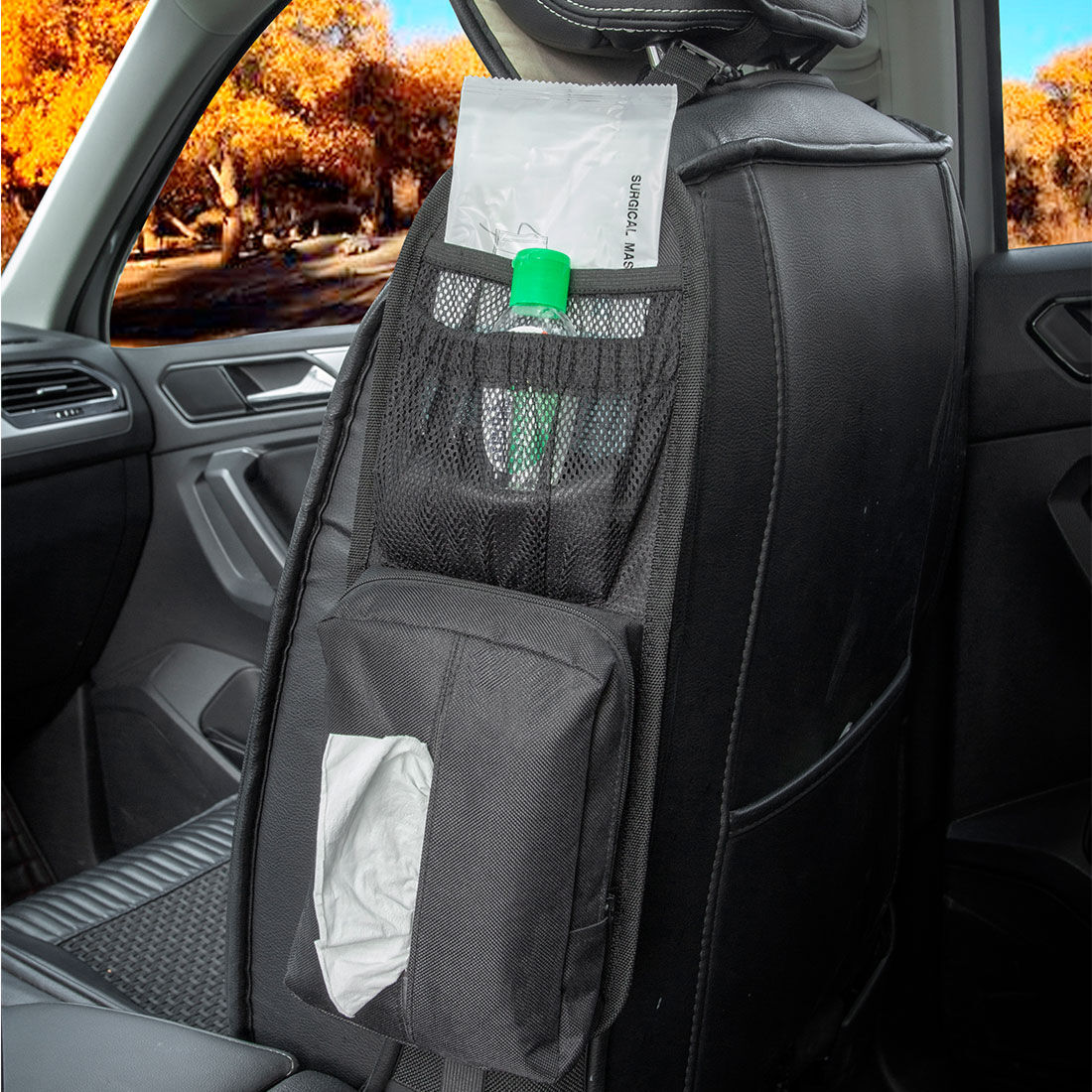 Cabin Crew Repreve Side Seat Organiser Black, , scanz_hi-res
