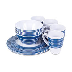 Campfire Melamine Nautical Set 16 Piece, , scanz_hi-res
