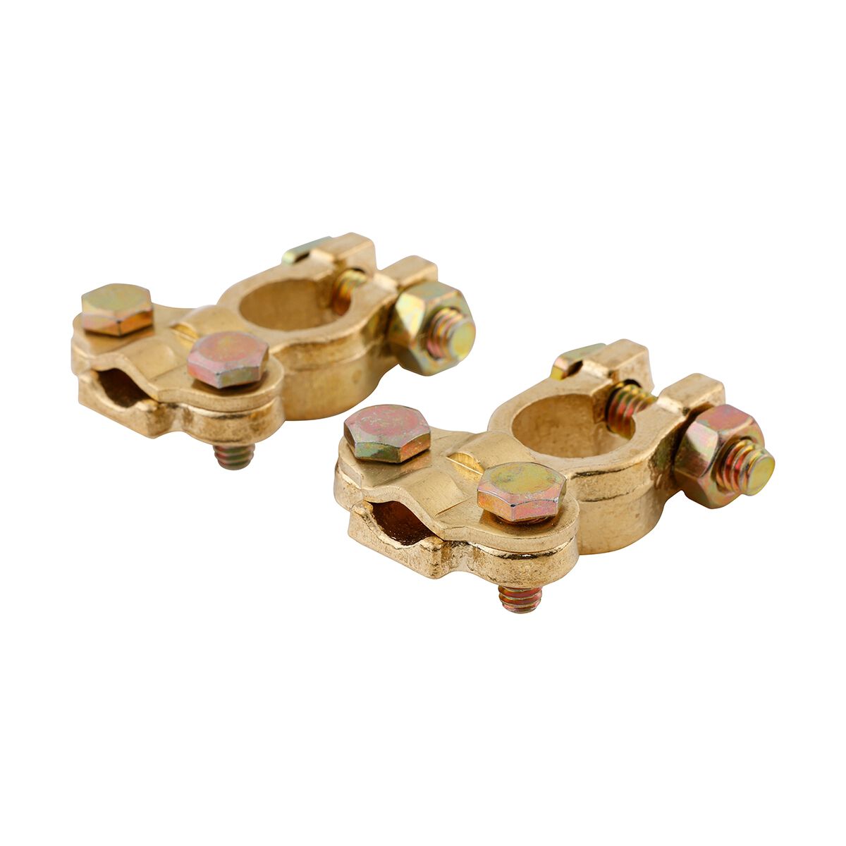 Century Battery Terminal Solid Brass Saddle Type 2 Pack, , scanz_hi-res