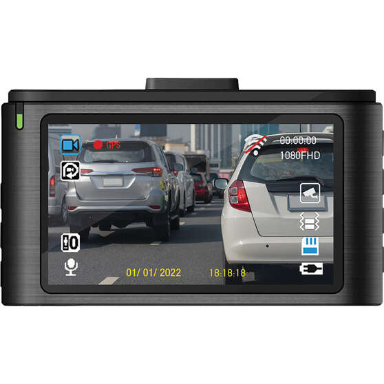 Nanocam+ 1080p FHD Dash Cam with WiFi GPS & Super Capacitor NCP-DVRGWS, , scanz_hi-res