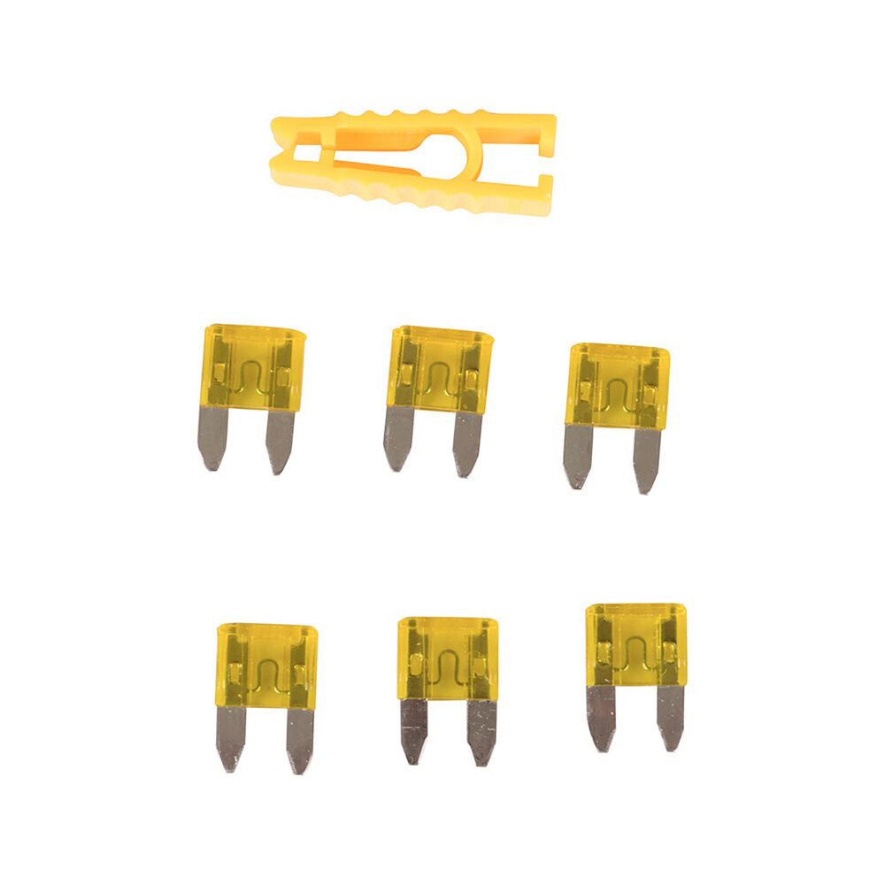 SCA Automotive Fuses Mini Blade, 20 Amp, 6 Piece Supercheap Auto