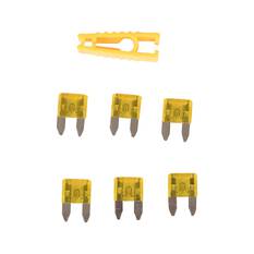 SCA Automotive Fuses - Mini Blade, 20 Amp, 6 Piece, , scanz_hi-res
