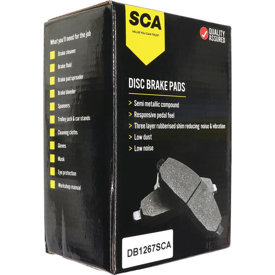 SCA Disc Brake Pads DB1267SCA, , scanz_hi-res