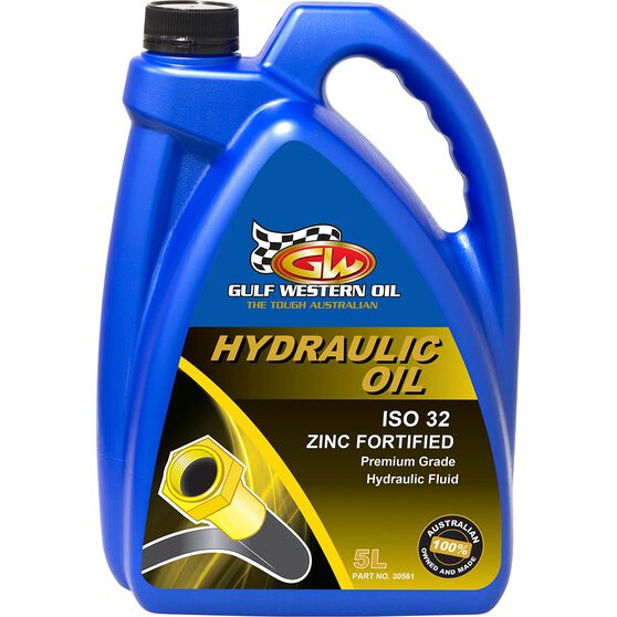 Gulf Western Superdraulic Hydraulic Oil ISO 32, 5 Litre Supercheap