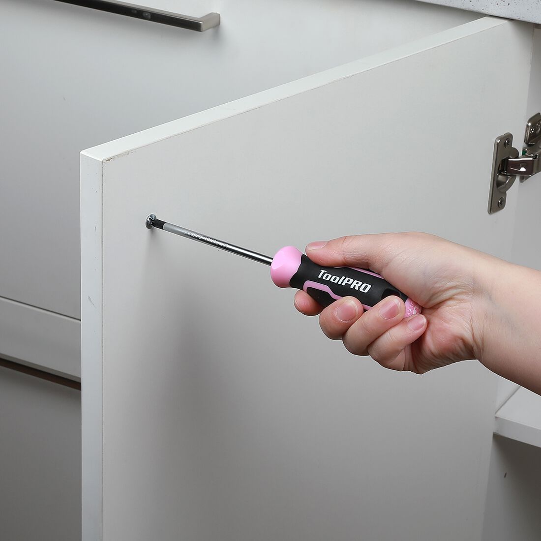 ToolPRO 32 Piece Pink Household Tool Kit, , scanz_hi-res