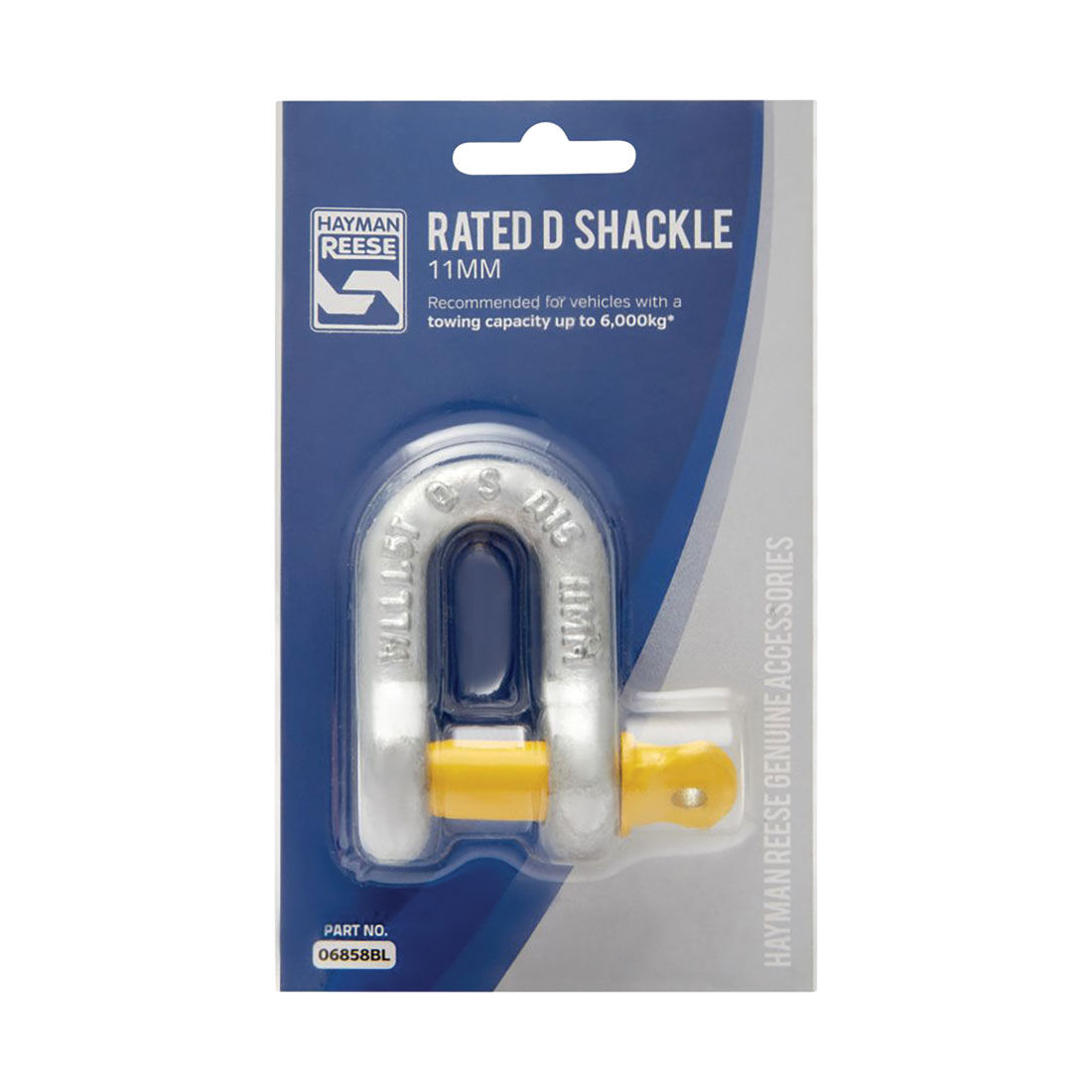 Hayman Reese 11mm D Shackle 1500kg, , scanz_hi-res