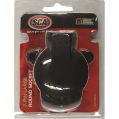 SCA Trailer Socket, Plastic - Large Round, 7 Pin, , scanz_hi-res