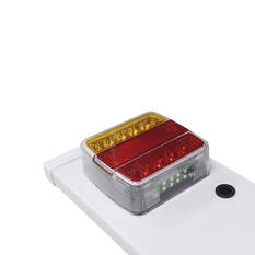 SCA Trailer Light Board LED 7 Pin Small Round, , scanz_hi-res