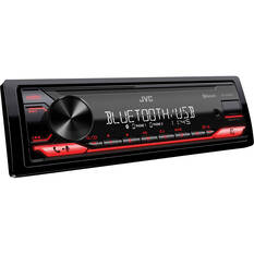 JVC KD-X282BT Single DIN Mechless Bluetooth Receiver, , scanz_hi-res